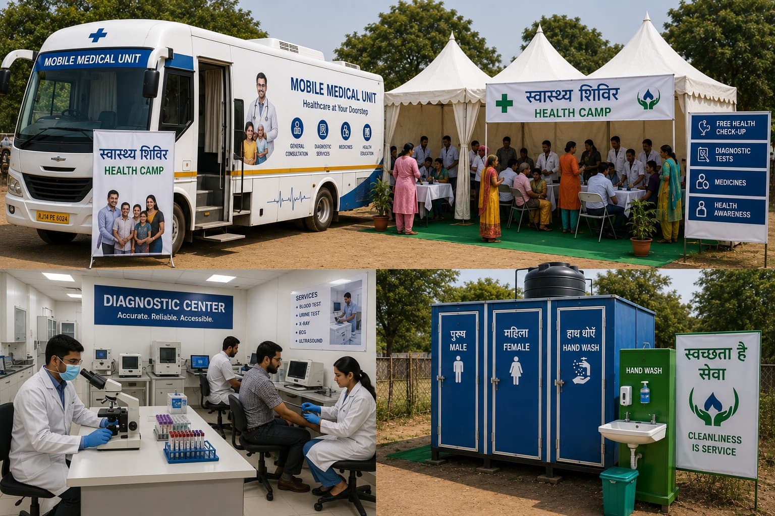 Health Camp Infrastructure